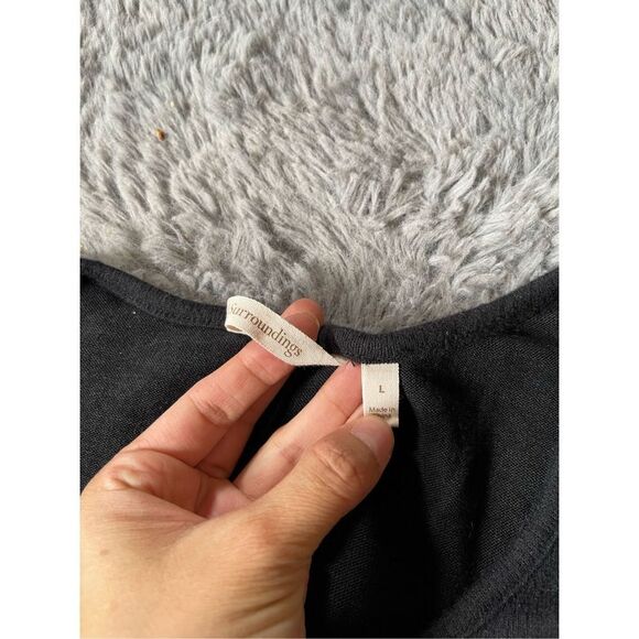 Soft surroundings plush soft long‎ sleeve dress size large - Picture 7 of 7